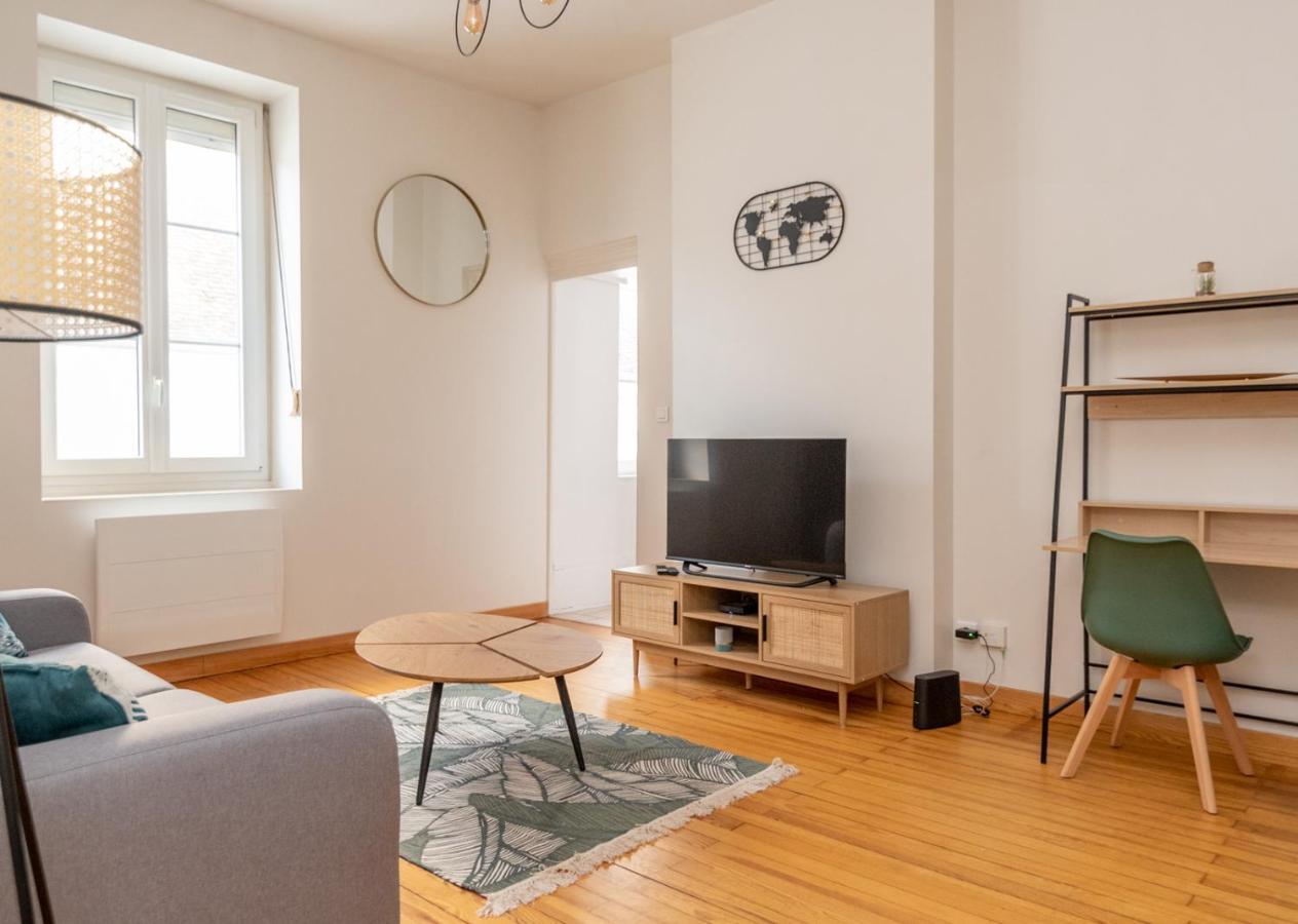 Appartement Cosy Au Centre Ville Avec Garage شالو سور سون المظهر الخارجي الصورة